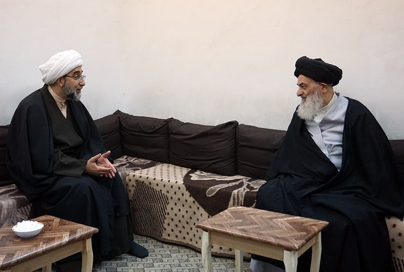 American preacher, missionary meets with Grand Ayatollah Shirazi in ...