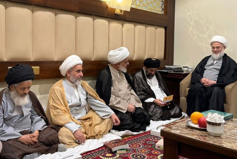 Members of Grand Ayatollah Shirazi's mission visit mission of Grand ...