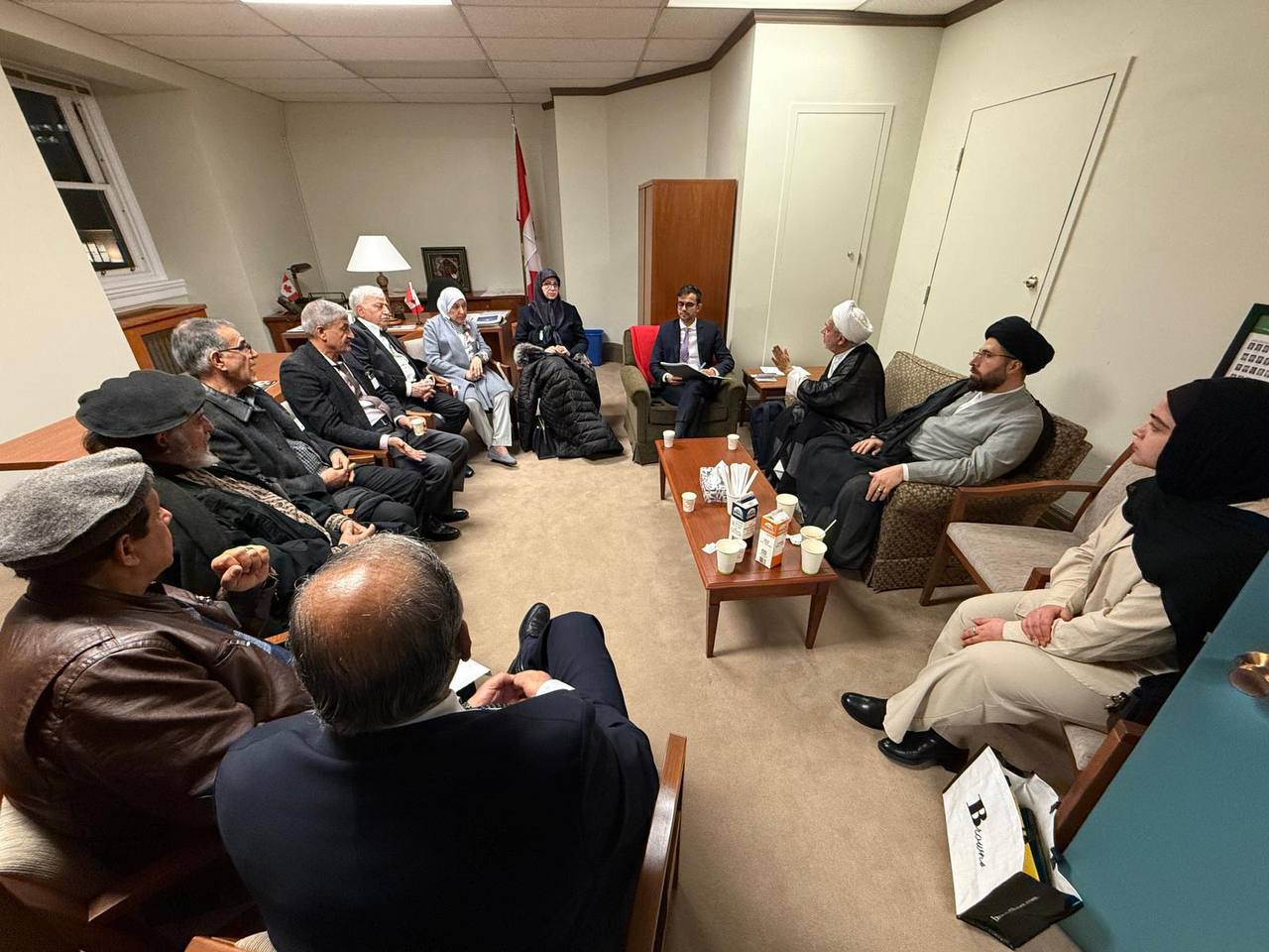 Head of World Shirazi Foundation Meets Canadian Parliament Representatives to Addresses Shia Community Issues – Shia Waves