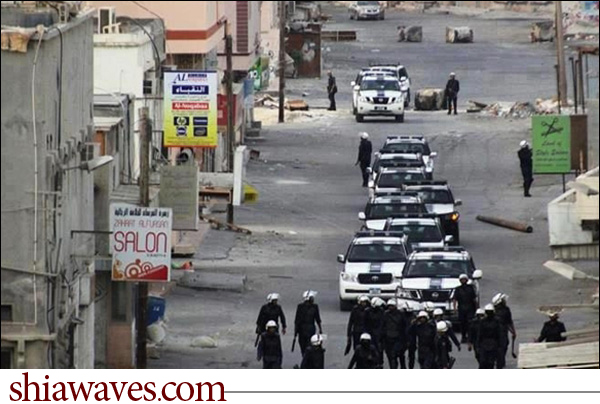 تصویر حمله به عزاداران بحرینی ادامه دارد