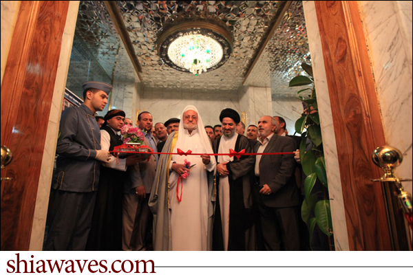 تصویر افتتاح بخش جدید مهمانسرای آستانه مقدسه حضرت ابوالفضل العباس +تصاویر