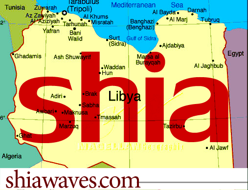 تصویر وحشت وهابیت  از گسترش مذهب شیعه در لیبی