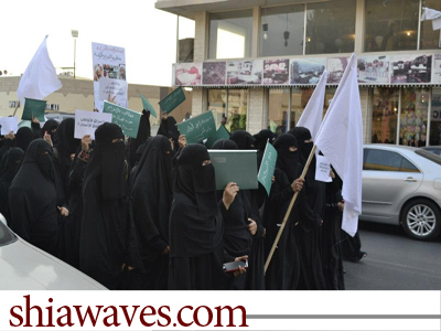 تصویر دستگیری زنان و کودکان  در عربستان