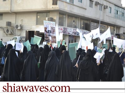 تصویر تجمع اعتراض آمیز زنان درمکه مکرمه