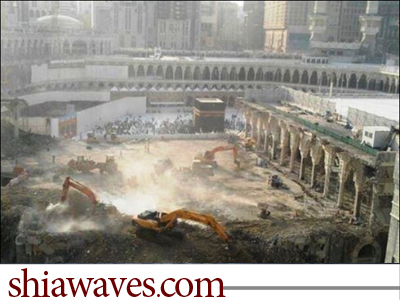 تصویر صدور فتوای تخریب آثار اسلامی در عربستان