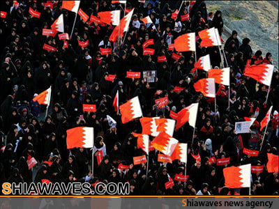 تصویر تجمع 14 هزار نفری در بحرین