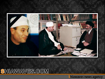 تصویر دفتر آیت الله العظمی شیرازی در کربلای معلی، شهادت علامه شیخ حسن شحاته را محکوم کرد