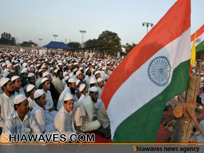 تصویر اعتراض مسلمانان هند درپی تصویب قانون تبعيض‌آميز علیه مستبصرین به اسلام