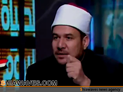 تصویر اذعان وزیر مصری به گسترش مذهب شیعه در این کشور
