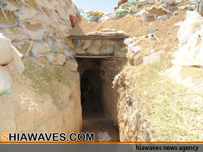 تصویر کشف تونل 70متری در زینبیه دمشق
