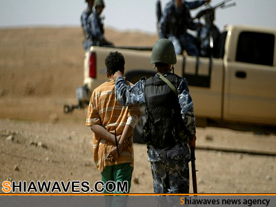تصویر دستگیری اعضای یک هسته تروریستی در عراق
