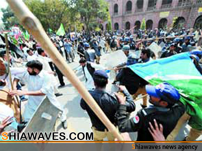 تصویر شورش علیه شیعیان در شهر کویته پاکستان