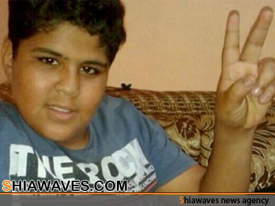 تصویر تمدید حکم بازداشت نوجوان 11 ساله بحرینی
