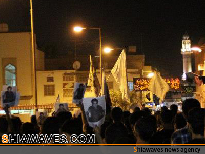 تصویر تظاهرات مردم بحرين عليه اقدامات عربستان 