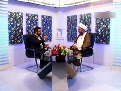 تصویر آغاز پخش زنده برنامه توضیح المسائل در شبکه جهانی امام حسین علیه السلام
