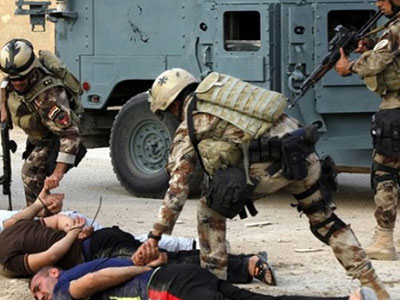 تصویر هلاکت 300 تروریست در تلعفر عراق