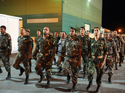 تصویر برگزاری آموزش نظامی ویژه کارکنان حرم مطهر عباسی