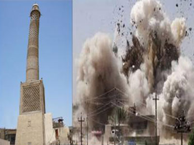 تصویر از تخریب آثار تاریخی، تا زمزمه‌‌های یک انتفاضه در موصل
