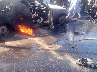 تصویر حملات انتحاری به مساجد شیعیان در نیجریه