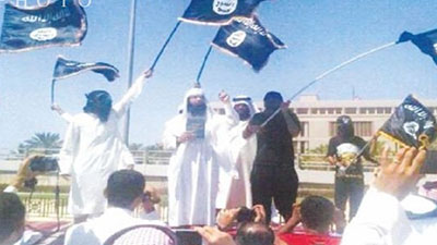 تصویر مساجد حامی تفکر داعش در حکومت بحرین