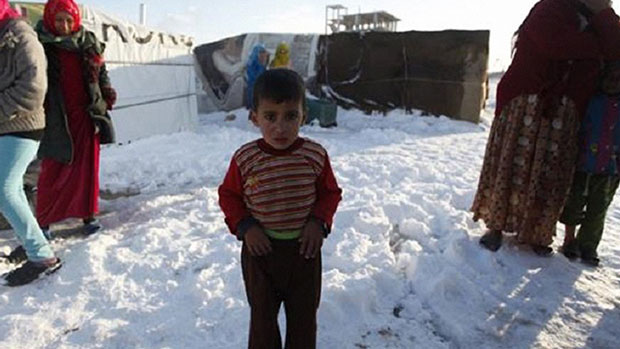 تصویر هشدار بنیاد جهانی آدم نسبت به شرایط و رنج آوارگان در عراق و سوریه