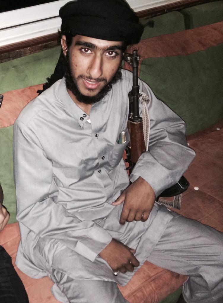 تصویر هلاکت یکی از اعضای بحرینی داعش در دیالی