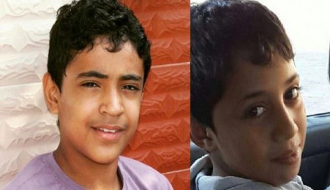 تصویر ادامه بازداشت دو کودک بحرینی