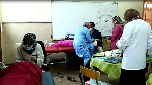 تصویر ارائه خدمات پزشکی رایگان در عراق، توسط بنیاد جهانی محبت