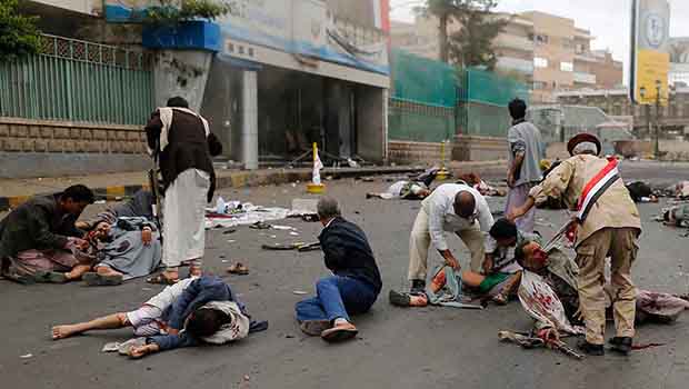 تصویر حمایت مفتی اعظم و افراطی پاکستان از تجاوز عربستان به یمن