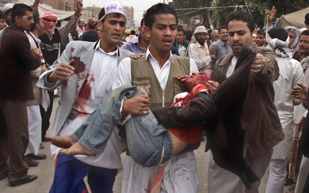 تصویر گزارش صليب سرخ از كشتار شهروندان بى دفاع يمنى در حملات عربستان و متحدانش