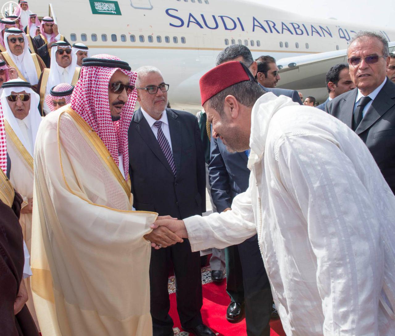 تصویر پایان زودهنگام تعطیلات شاه عربستان، در فرانسه