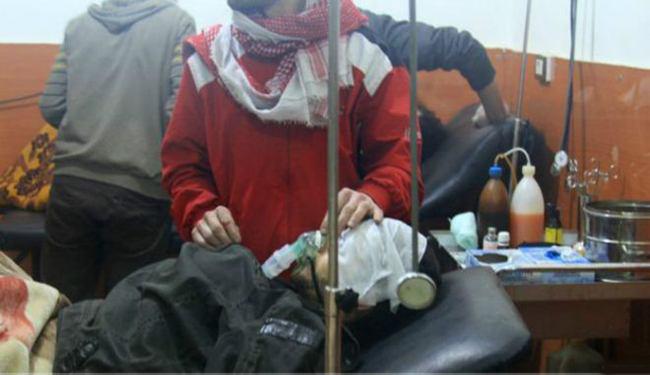 تصویر سازمان پزشکان بدون مرز از استفاده تروریست ها از تسلیحات شیمیایی در شمال سوریه خبر داد