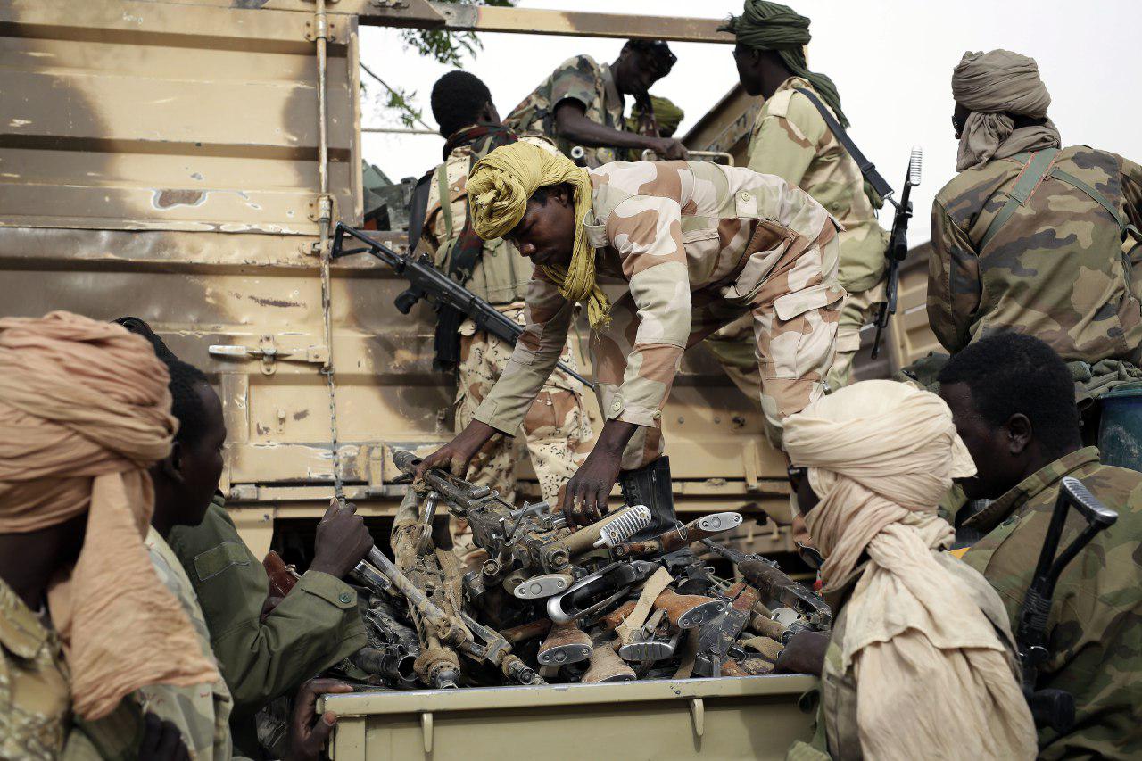 تصویر ارتش نیجریه یک شهر راهبردی را از بوکوحرام پس گرفت