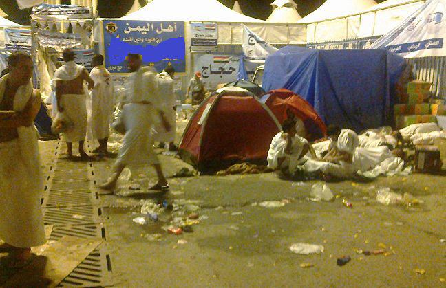 تصویر انتقاد شدید از برخورد ناشایست عمال سعودی با حاجیان