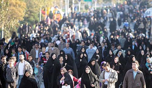 تصویر ایران در رتبه هجدهم جهان از لحاظ روند افزایش جمعیت