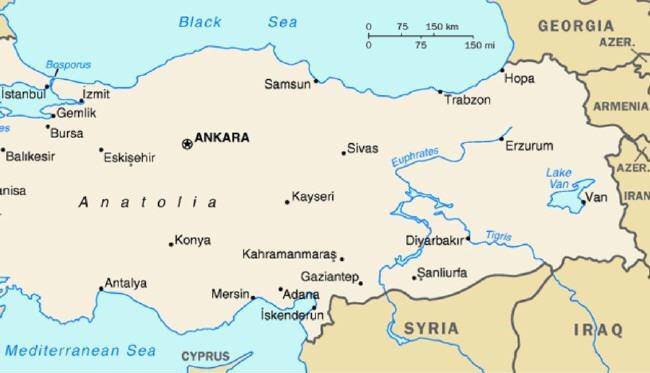 تصویر ترکیه با آب هم به جنگ عراقی‌ها می‌ رود؟