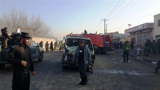 تصویر انفجاری مهیب پایتخت افغانستان را لرزاند