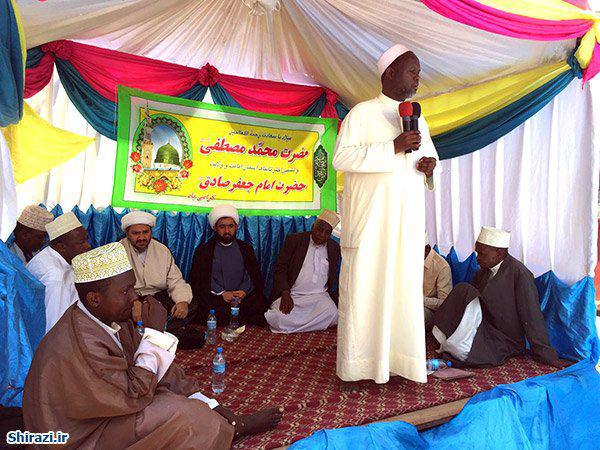 تصویر برگزاری جشن نبوت و امامت در کشور تانزانیا
