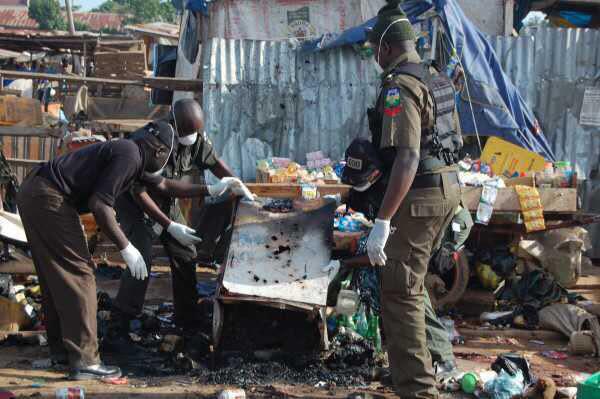 تصویر انفجارهای انتحاری در نیجریه