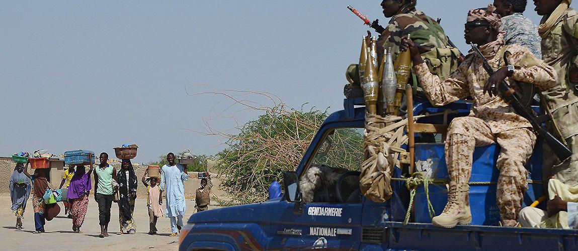 تصویر هلاكت 20 تروریست بوکوحرام به دست نیروهای کامرون