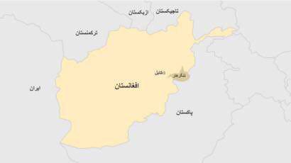 تصویر حمله انتحاری در ننگرهار افغانستان