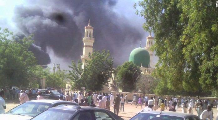 تصویر حمله ناكام تروريستى به مراسم احيا در نيجريه