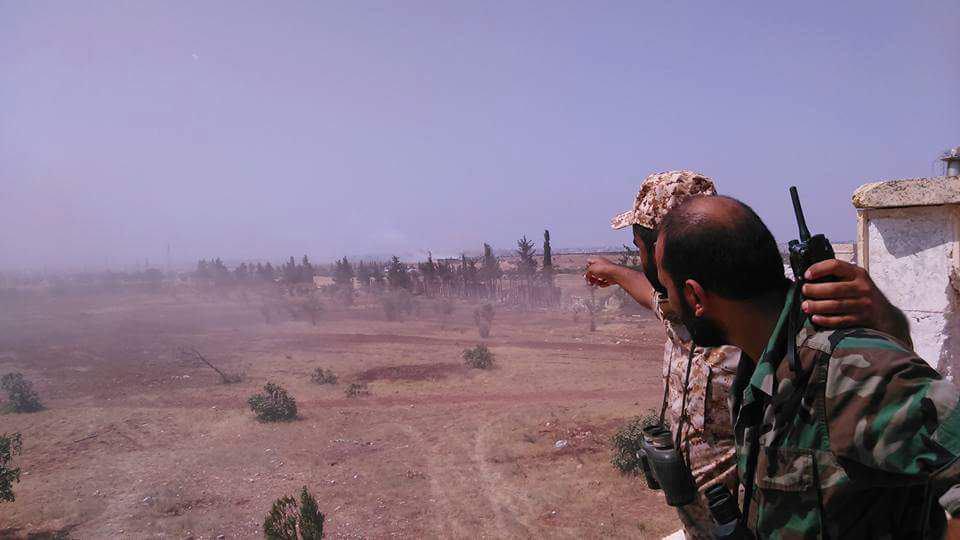 تصویر ادامه عمليات ارتش سوریه براى بازپس گيرى شهر حلب
