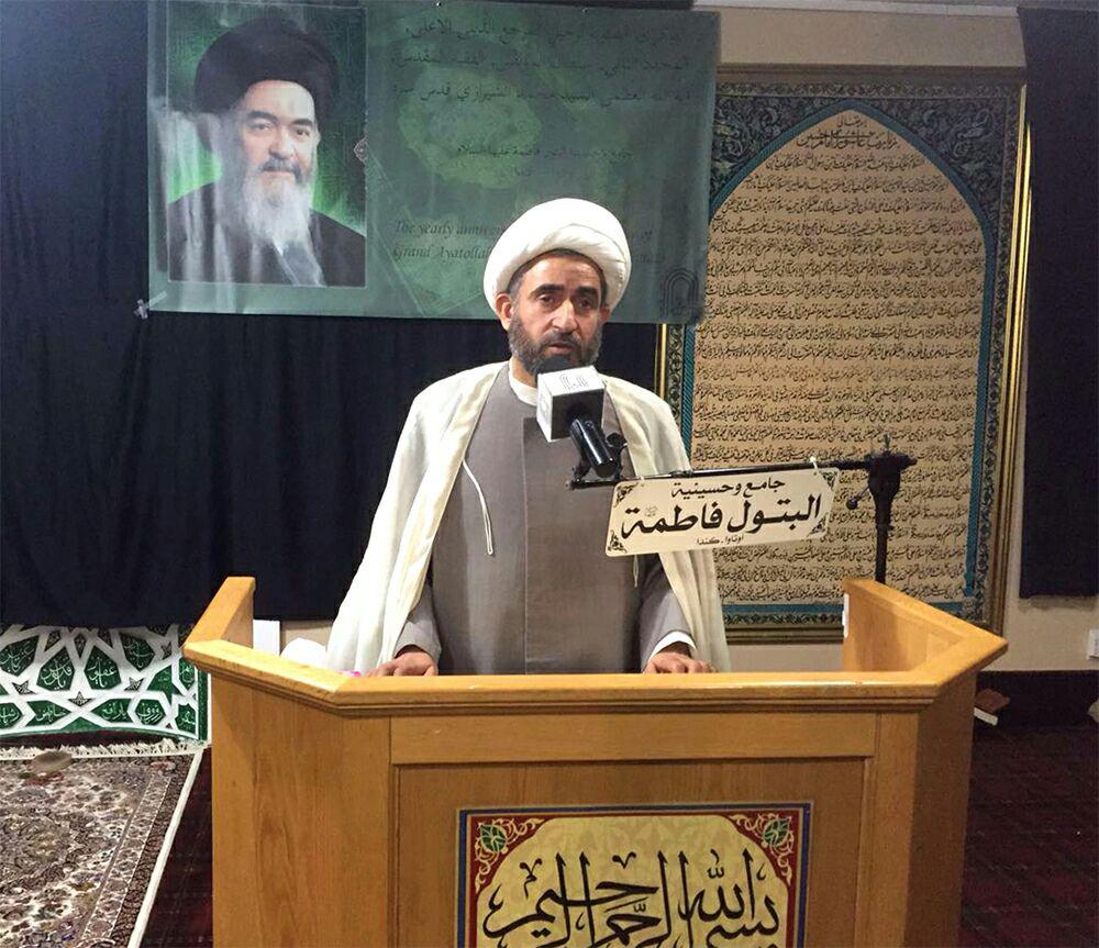 تصویر گزارش تصویری ـ مراسم پانزدهمین سالگرد ارتحال آیت الله العظمی سید محمد شیرازی در کانادا