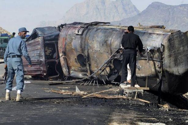 تصویر ۳۶ کشته در تصادف مرگبار جنوب افغانستان