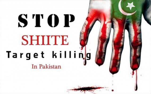تصویر قتل یکی از شیعیان توسط سنی های تندرو در پاکستان