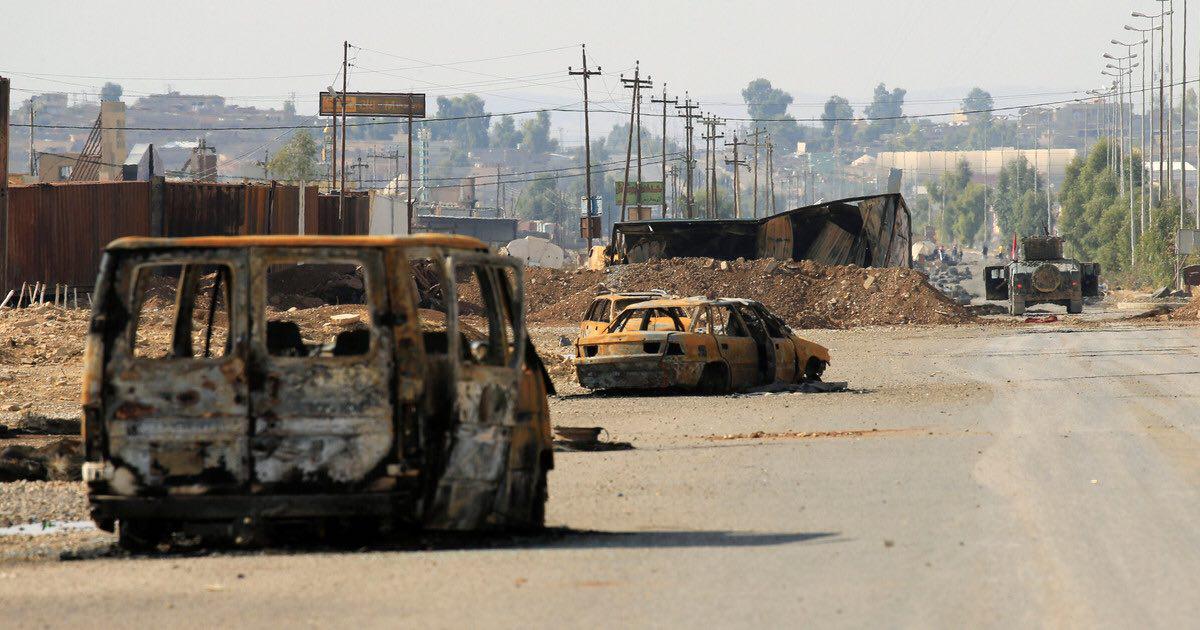 تصویر قطع آب ۳۰ محله موصل ، به دست داعش