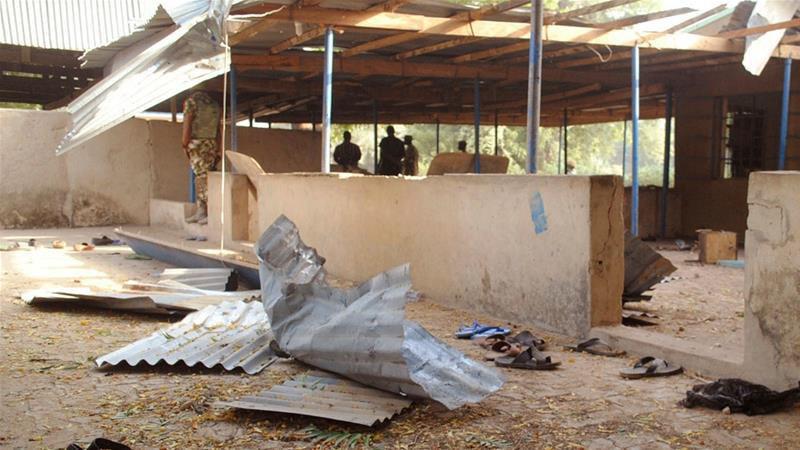 تصویر انفجار دو بمب در دانشگاه مایدوگوری نیجریه