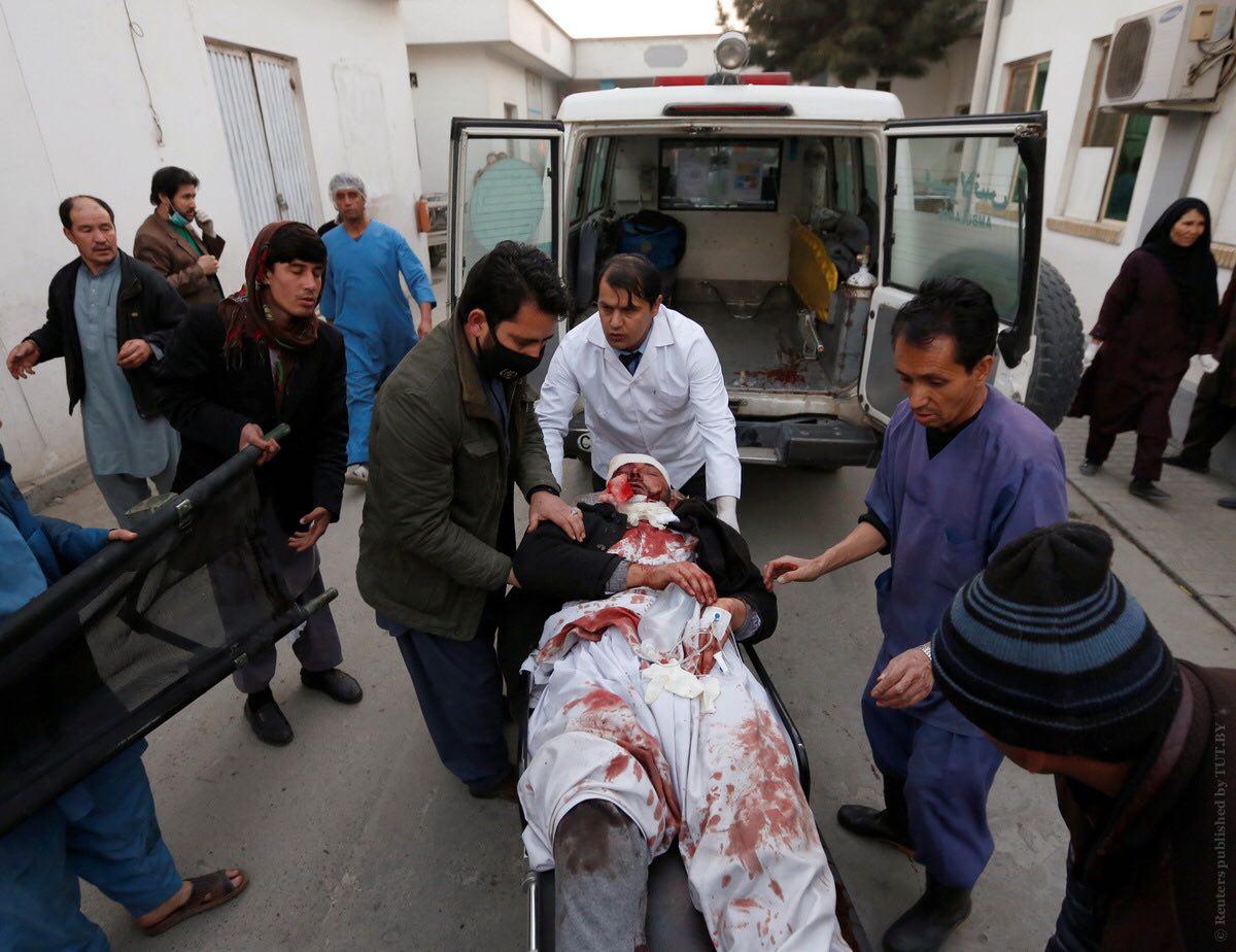 تصویر محکومیت انفجارهای اخیر کابل و قندهار توسط سازمان جهانی نفی خشونت