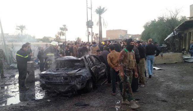 تصویر 14 شهید و زخمی در انفجارهای تروریستی در بغداد
